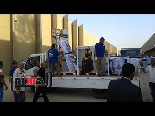 الدستور |رحلة الـ 10 قطع أثرية من المتحف المصري إلى المتحف الكبير