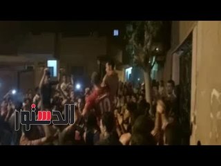 الدستور | «الطبلة والدف» أهالي الدقهلية يحتفلون بصعود المنتخب لكأس العالم