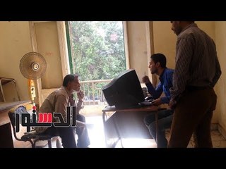 الدستور | الكشف على بطاقات التموين في السيدة زينب.. موظف واحد..ومكتب مهجور