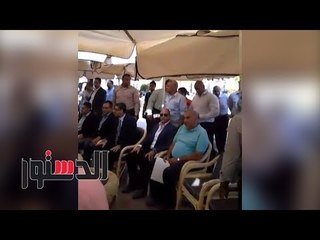 الدستور | جلسة لمحمود طاهر مع مؤيديه بعد تقديم ورق ترشحه