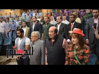 الدستور |  نجوم الفن والرياضة يشاركون فى حملة «كلنا معاك» بـ75375