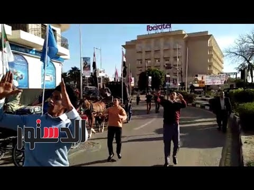 الدستور- استعراض «الأقصر بلدنا» بالحناطير