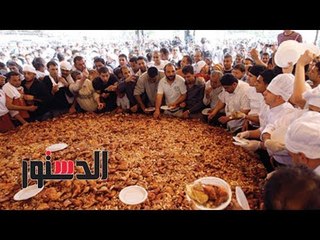 الدستور | «اللحمة والبتنجان» أكلات افتراضية للمصريين فى رأس السنة