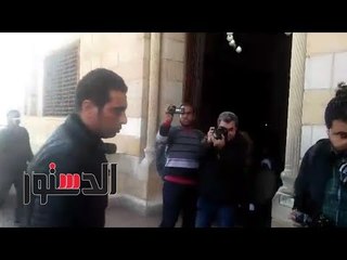 الدستور | الكابتن شادى محمد يصل جنازة"صلاح عيسى"