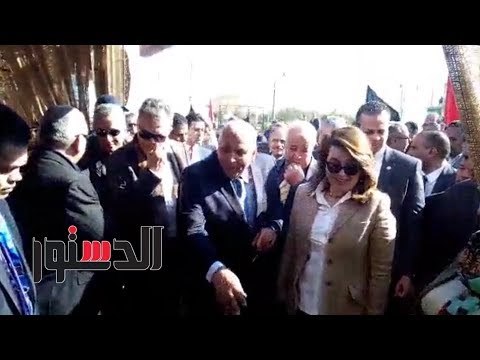 الدستور |غادة والي لشاب افتتح مشروع بالوادي الجديد: برافو عليك.. برافو عليك
