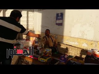 الدستور | «عم صابر» يتحدى الإعاقة: «هكافح وأتعب عشان ولادي.. ونفسي في كارافان وكرسي»