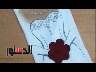 الدستور | «صلاح بالألوان».. رغدة تتحدى الروتين بالرسم على الأقمشة