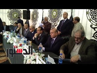 الدستور | مؤتمر جماهيرى لمحافظ الدقهلية مع أهالى قرية الطويلة