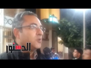 الدستور | محمد سمير من عزاء «أبوشادي»: السينما فقدت أحد أكبر نقادها