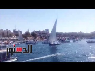 الدستور | استعراضات فنية وسط النيل في مهرجان أسوان للثقافة