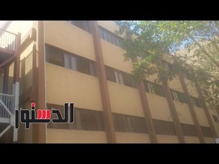 الدستور- مُحاكاة طالبات مدرسة ثانوى بالقاهرة لإخماد حريق