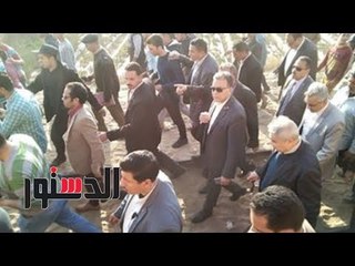 الدستور - وزير النقل يصل موقع حادث البحيرة الأليم