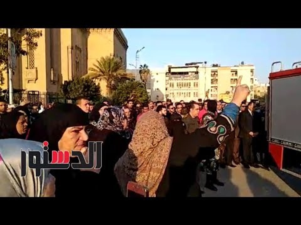 الدستور | تشييع جثمان الرائد الشهيد شريف طلعت في الشرقية