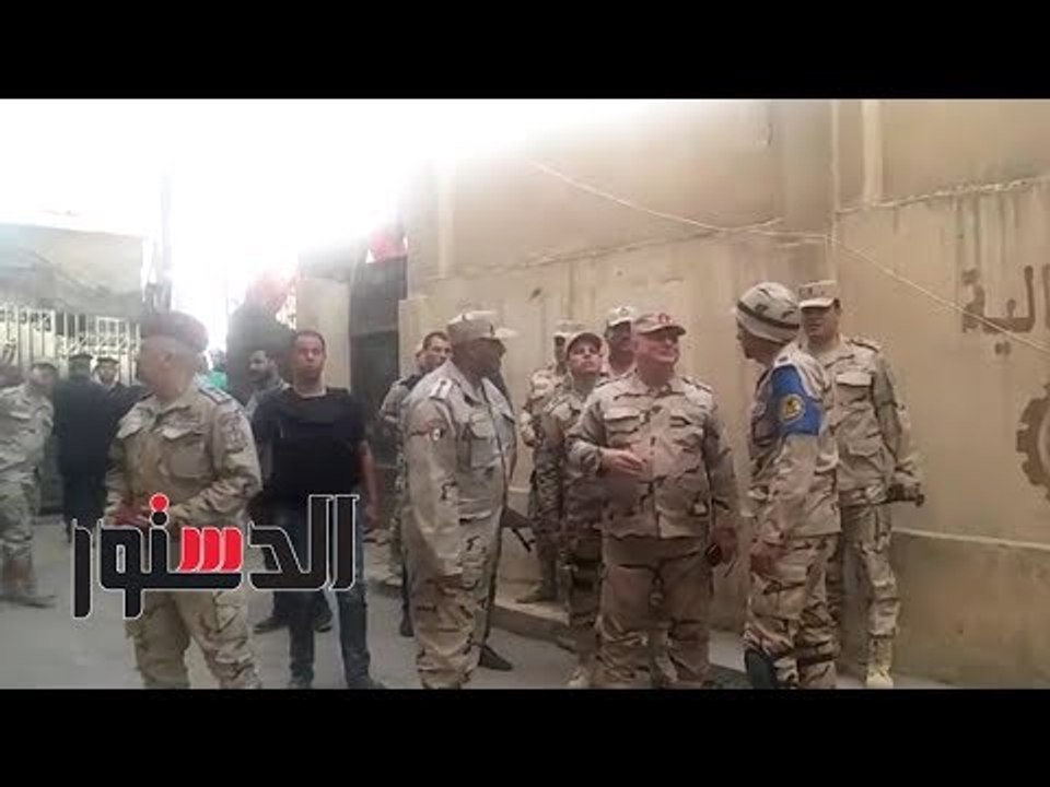 الدستور - "قمحاوي" يتفقد اللجان الانتخابية