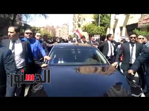 الدستور - زغاريد ورقص فى استقبال «موسى مصطفى» بعابدين