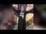 الدستور - سيدة تدعم «السيسي» بوصلة رقص من أمام لجنتها بحلوان
