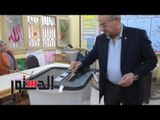 الدستور - رئيس شركة المقاولون العرب يُدلي بصوته في المعادي