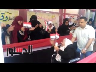 الدستور - بالرقص والزغاريد.. «قالوا إيه علينا» تثير حماس الناخبات فى عابدين