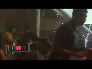 الدستور - عاصفة ترابية تضرب لجان السيدة زينب ..والناخبون يتوافدون