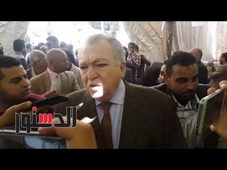 الدستور - محمود أباظة: صوتي لـ«أبو شقة» لرئاسة الوفد