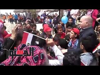 الدستور | الأيتام يغنون «قالوا إيه» فى حفل أكاديمية الشرطة