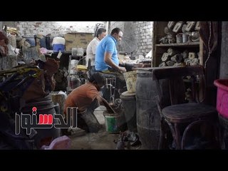 الدستور | لعنة الفراعنة.. تلاحق العاملين بصناعة التماثيل