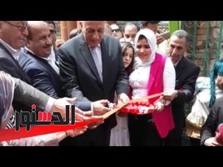 الدستور | محافظة الجيزة يفتتح ملتقى توظيف الشباب بالطالبية