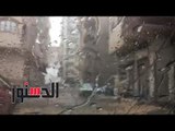 الدستور - تساقط أمطار غزيرة على مدينة المنصورة