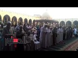 الدستور | عشرات الآلاف يؤدون صلاة العيد بمسجد عمرو بن العاص