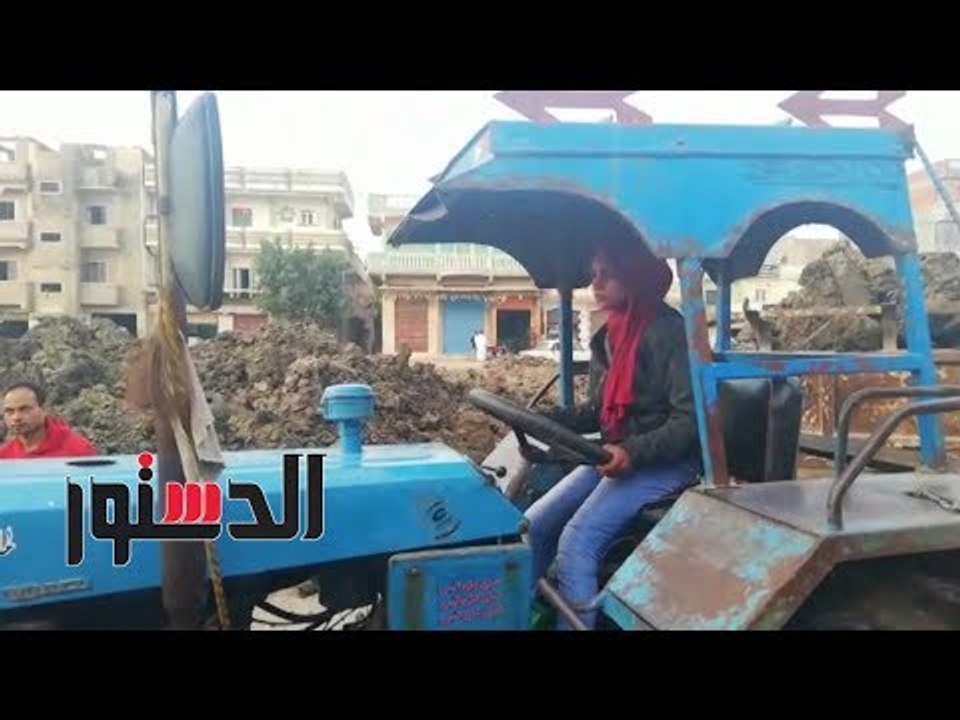 الدستور | "الدستور" تلتقي طالبة تقود جرارا زراع...