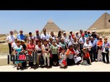 الدستور | زيارة الوفد الايطالى للحج المسيحي بمصر فى الاهرامات