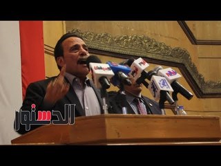 الدستور | المراغي لمعارضي السوشيال ميديا: "بنحب الريس وهنتحمل"