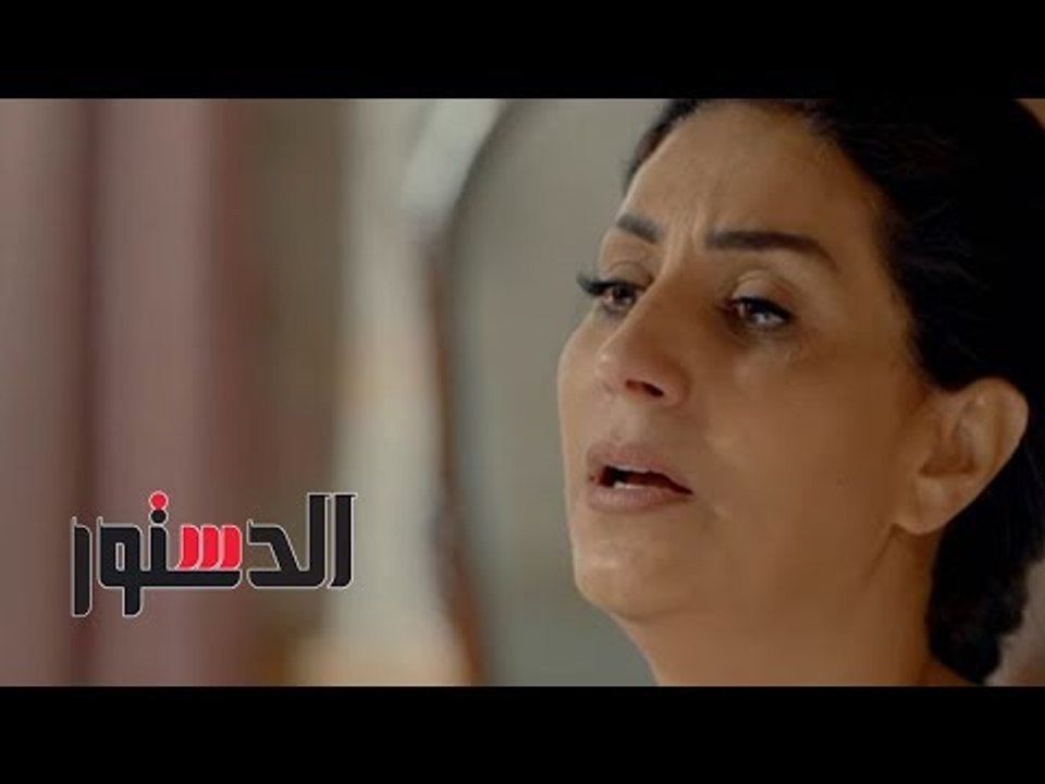 الدستور | وفاء عامر تعلق لأول مرة علي أزمة تتر نسر الصعيد مع درة