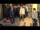 الدستور | رئيس مجلس النواب يغادر عزاء نائب زفتى