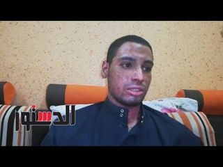 الدستور | جندي مصاب في عمليات سيناء: "نفسي أخد تار أبانوب"