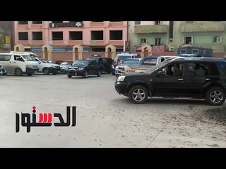 الدستور | مغادرة الرهبان عقب سماع شهادتهم في قضية قتل الأنبا إبيفانوس