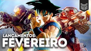 GAMES DE FEVEREIRO/2019: ANTHEM, JUMP FORCE E MAIS