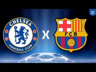 CHELSEA X BARCELONA - CHAMPIONS LEAGUE (FIFA 18 GAMEPLAY)
