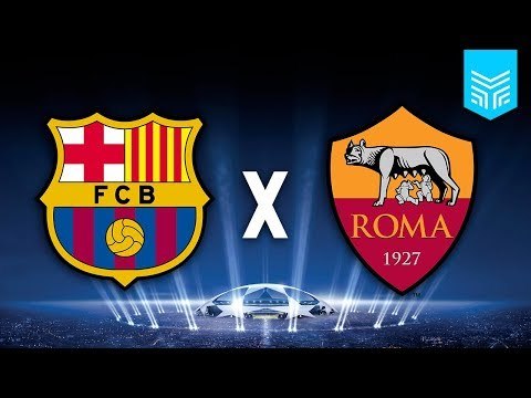 BARCELONA X ROMA - CHAMPIONS LEAGUE (FIFA 18 GAMEPLAY)