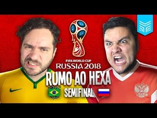 RUMO AO HEXA #03: A BATALHA DA SEMIFINAL (FIFA 18 WORLD CUP GAMEPLAY)