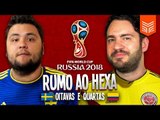 RUMO AO HEXA #02: SUFOCO NAS OITAVAS E QUARTAS (FIFA 18 WORLD CUP GAMEPLAY)