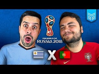 URUGUAI X PORTUGAL - COPA 2018 (FIFA 18 GAMEPLAY)