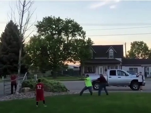 Mis KO en voulant couper un arbre ! Raté...