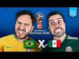 BRASIL X MÉXICO - COPA 2018 (FIFA 18 GAMEPLAY)
