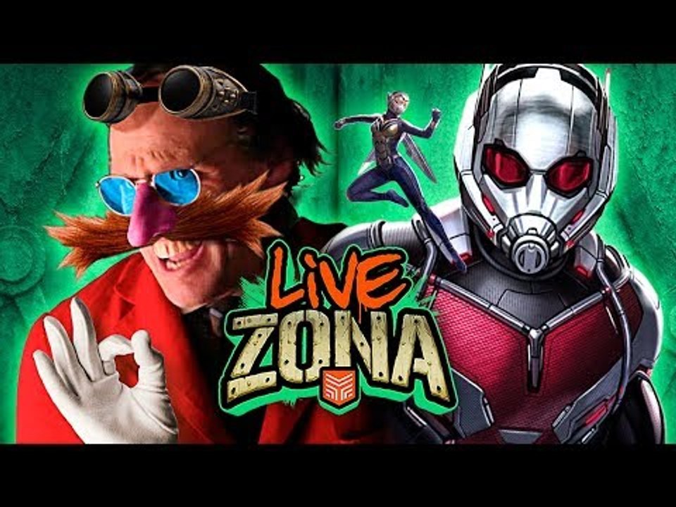 HOMEM-FORMIGA, SONIC E FILMES DE GAMES | LiveZona
