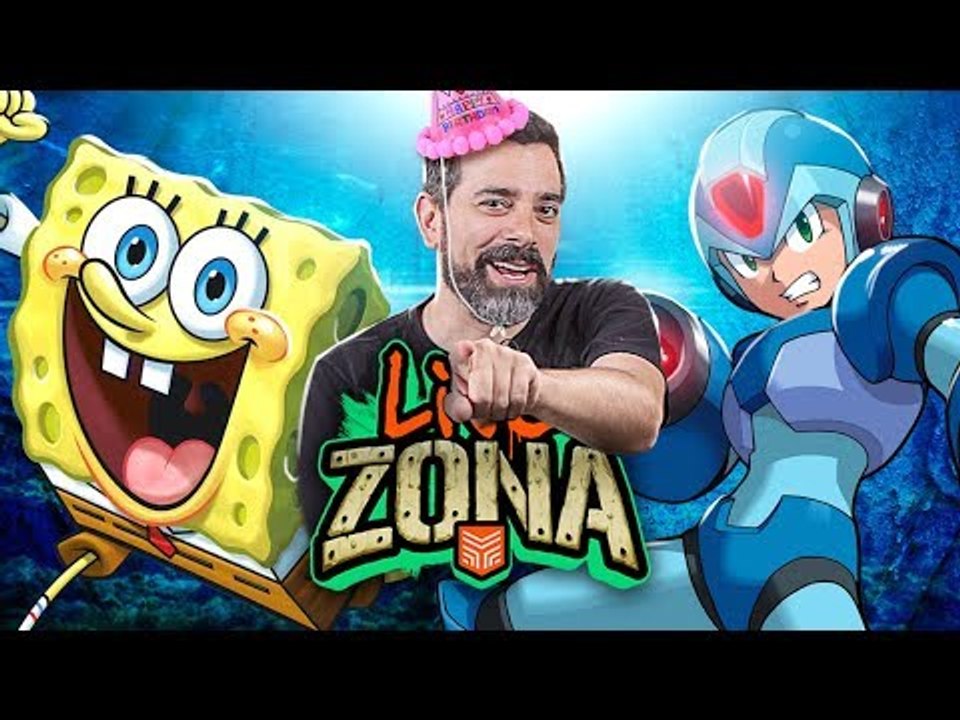 FESTA DA FIRMA, BOB ESPONJA E MEGA MAN | LiveZona
