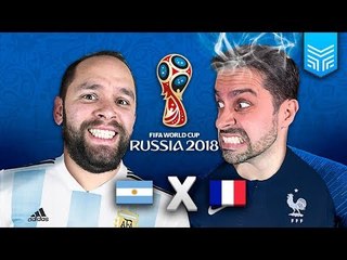 FRANÇA X ARGENTINA - COPA 2018 (FIFA 18 GAMEPLAY)