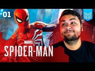 SPIDER-MAN: O COMEÇO DO GAME DE PS4 | Spider-Man Gameplay Dublado Ep. 1
