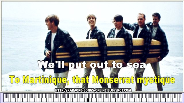 The Beach Boys - Kokomo - Lyrics (Karaoke Instrumental Version)