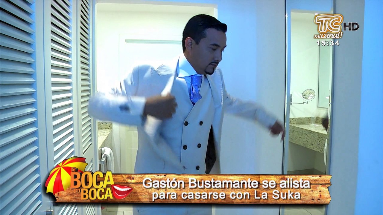Gastón Bustamante se alista para casarse con “La Suka”